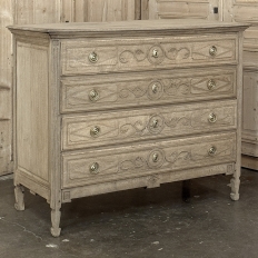 18th Century Liègeois Louis XVI Period Stripped Oak Commode