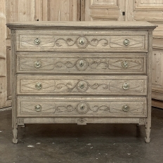 18th Century Liègeois Louis XVI Period Stripped Oak Commode