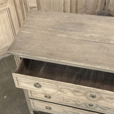 18th Century Liègeois Louis XVI Period Stripped Oak Commode