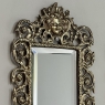 Pair of 19th Century Italian Renaissance Cast Bronze Mirrored Wall Sconces