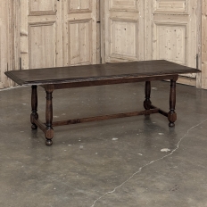 18th Century Rustic Country French Walnut Coffee Table