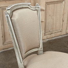 Set of 8 French Louis XVI Painted Dining Chairs