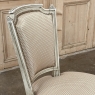 Set of 8 French Louis XVI Painted Dining Chairs