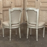 Set of 8 French Louis XVI Painted Dining Chairs