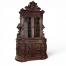 Grand 19th Century French Renaissance Revival Bookcase signed by Sculptor Benjamin Deguil