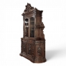 Grand 19th Century French Renaissance Revival Bookcase signed by Sculptor Benjamin Deguil