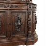 Grand 19th Century French Renaissance Revival Bookcase signed by Sculptor Benjamin Deguil