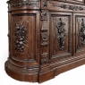 Grand 19th Century French Renaissance Revival Bookcase signed by Sculptor Benjamin Deguil