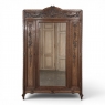 19th Century French Louis XVI Walnut Armoire