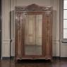 19th Century French Louis XVI Walnut Armoire