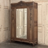 19th Century French Louis XVI Walnut Armoire