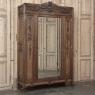 19th Century French Louis XVI Walnut Armoire