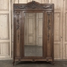 19th Century French Louis XVI Walnut Armoire