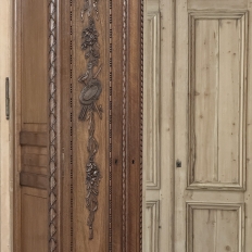 19th Century French Louis XVI Walnut Armoire