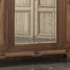 19th Century French Louis XVI Walnut Armoire