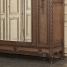 19th Century French Louis XVI Walnut Armoire