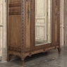 19th Century French Louis XVI Walnut Armoire