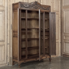 19th Century French Louis XVI Walnut Armoire