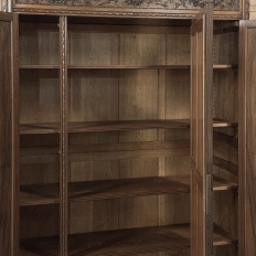 19th Century French Louis XVI Walnut Armoire