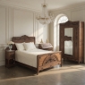 19th Century French Louis XVI Walnut Bed