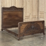 19th Century French Louis XVI Walnut Bed