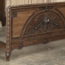 19th Century French Louis XVI Walnut Bed