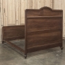 19th Century French Louis XVI Walnut Bed