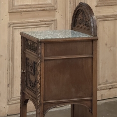 19th Century French Louis XVI Walnut Nightstand