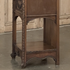 19th Century French Louis XVI Walnut Nightstand