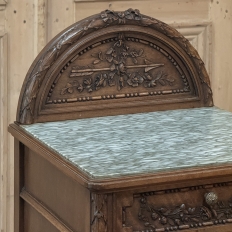 19th Century French Louis XVI Walnut Nightstand