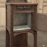 19th Century French Louis XVI Walnut Nightstand