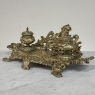 19th Century French Bronze Double Inkwell in Renaissance Revival Style
