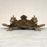 19th Century French Bronze Double Inkwell in Renaissance Revival Style