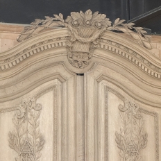 Grand 18th Century Oak Louis XVI Armoire from Namur