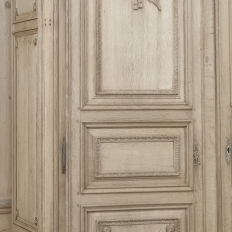 Grand 18th Century Oak Louis XVI Armoire from Namur