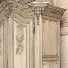 Grand 18th Century Oak Louis XVI Armoire from Namur