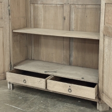 Grand 18th Century Oak Louis XVI Armoire from Namur