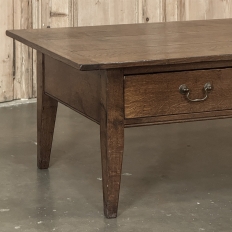 18th Century European Oak Country Coffee Table