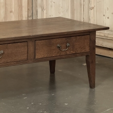 18th Century European Oak Country Coffee Table