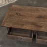18th Century European Oak Country Coffee Table