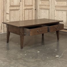 18th Century European Oak Country Coffee Table