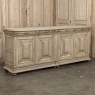 19th Century Louis XIV Style Stripped Oak Buffet