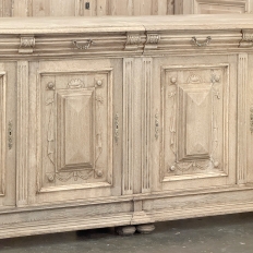19th Century Louis XIV Style Stripped Oak Buffet