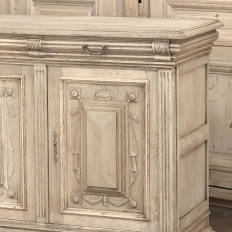 19th Century Louis XIV Style Stripped Oak Buffet