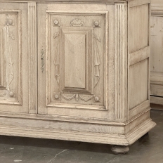 19th Century Louis XIV Style Stripped Oak Buffet