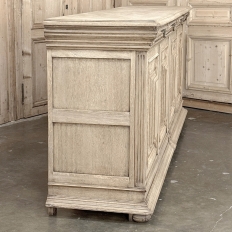 19th Century Louis XIV Style Stripped Oak Buffet