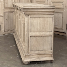 19th Century Louis XIV Style Stripped Oak Buffet