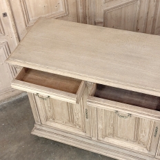 19th Century Louis XIV Style Stripped Oak Buffet