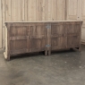 19th Century Louis XIV Style Stripped Oak Buffet