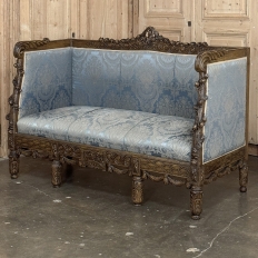 19th Century French Louis XVI Canape ~ Settee